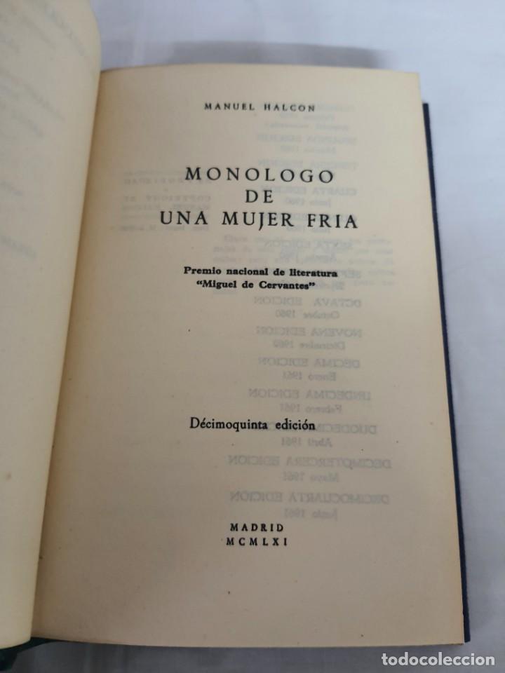 Livros em segunda m&atilde;o: MONOLOGO DE UNA MUJER FR&Iacute;A 3