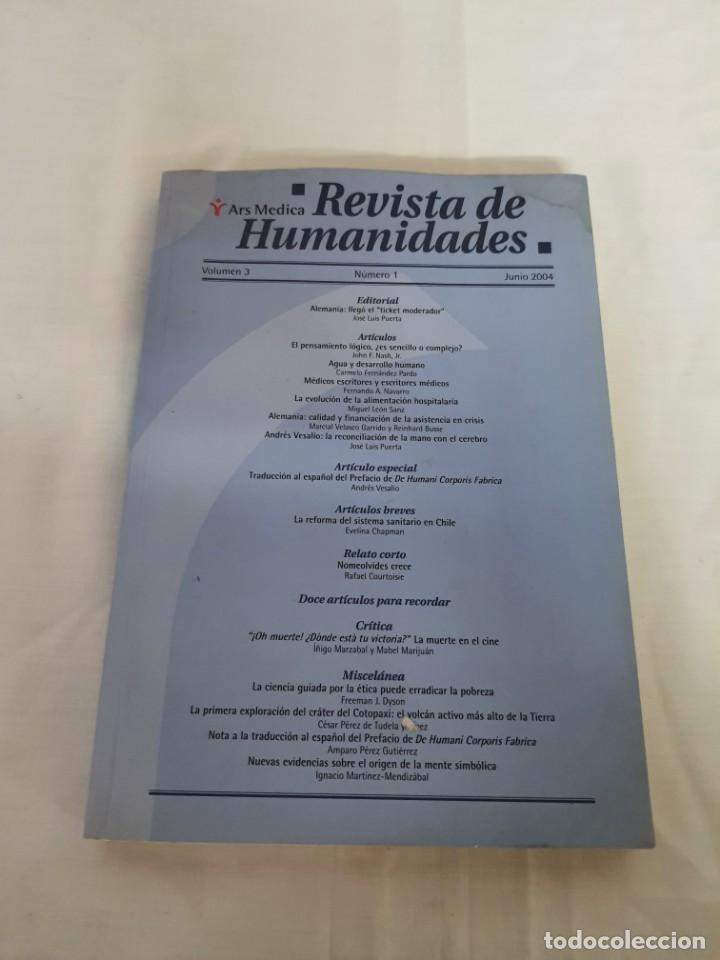 Livros em segunda m&atilde;o: ARS MEDICA. REVISTA DE HUMANIDADES. VOLUMEN 3,