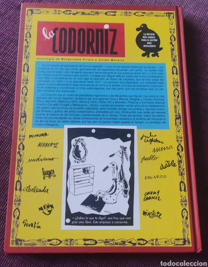 Libros: La codorniz. Antolog&iacute;a 1941-1978. - Foto 2