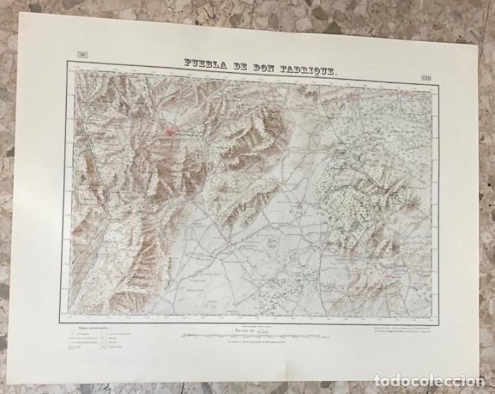 Libros: Direcci&oacute;n General del Instituto Geogr&aacute;fico y Catastral. - Puebla de Don Fadrique (Granada). Mapa pub