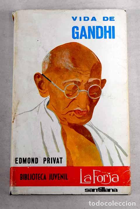Libros: Vida de Gandhi.- Privat, Edmond - Foto 1