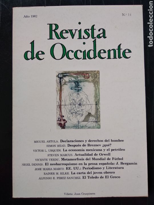 Libros: Revista de Occidente , 1982 , n- 14 - Foto 1