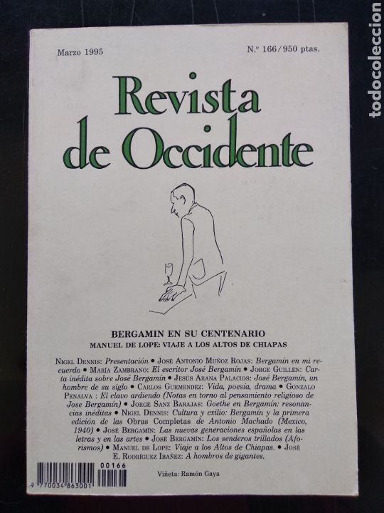 Libros: Revista de Occidente , 1995, n- 166 - Foto 1