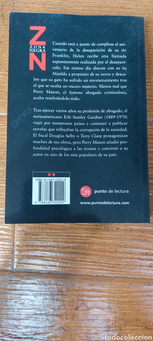 Libros: Libro El Caso del Gatito Imprudente -Erle Stanley Gardner- - Foto 2