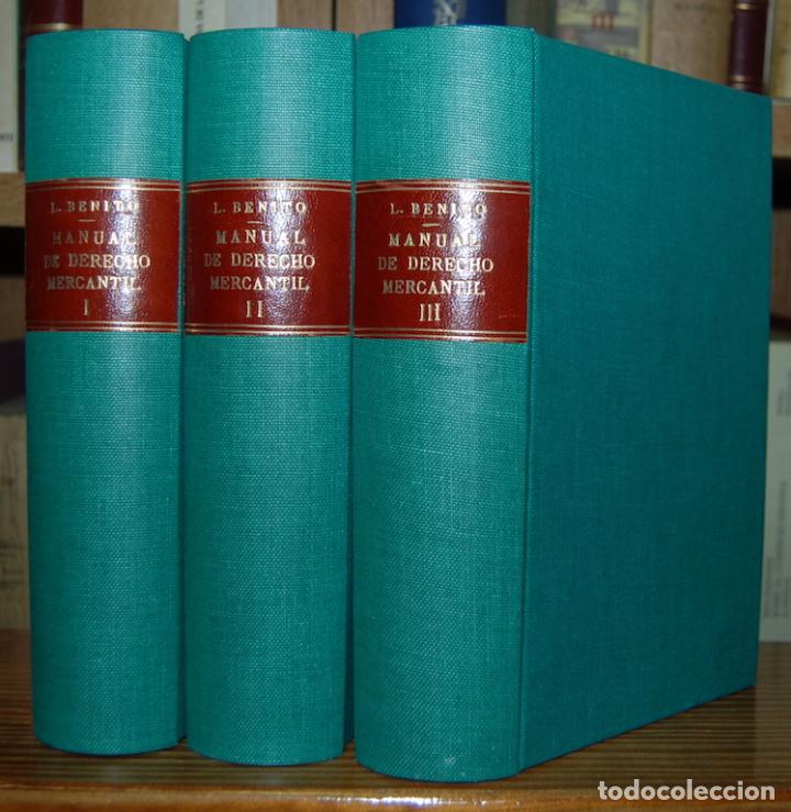 Libros: MANUAL DE DERECHO MERCANTIL - BENITO, Lorenzo - Foto 1
