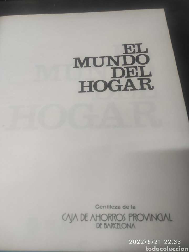 Libros: EL MUNDO DEL HOGAR A&Ntilde;O 1975 O 1977 - Foto 2