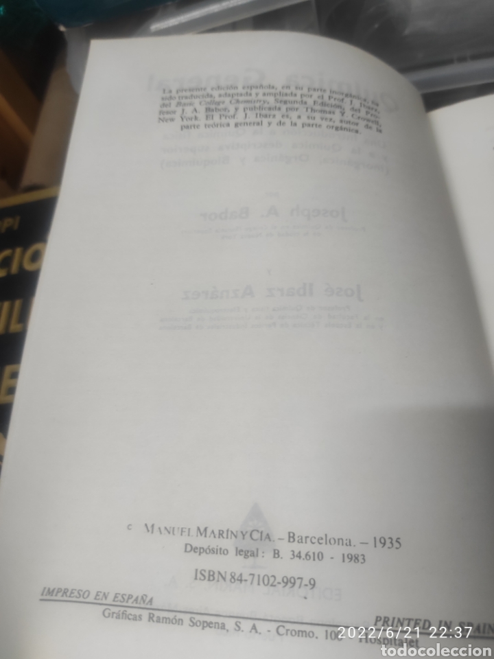 Libros: QU&Iacute;MICA GENERAL MODERNA - Foto 3