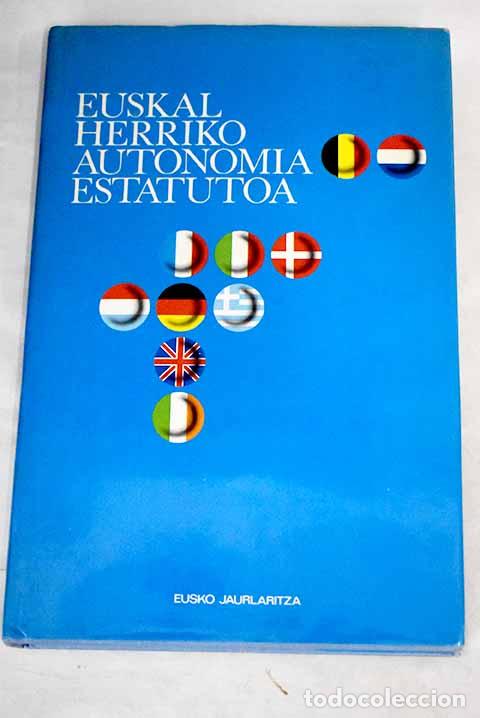 Libros: Euskal Herriko autonomia estatutoa - Foto 1