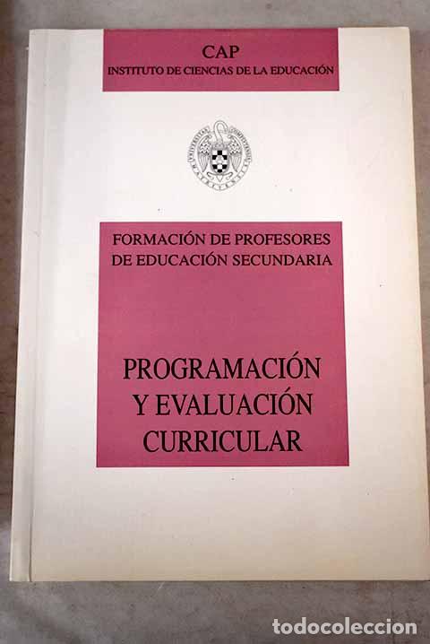 Libros: Programaci&oacute;n y evaluaci&oacute;n curricular - Foto 1