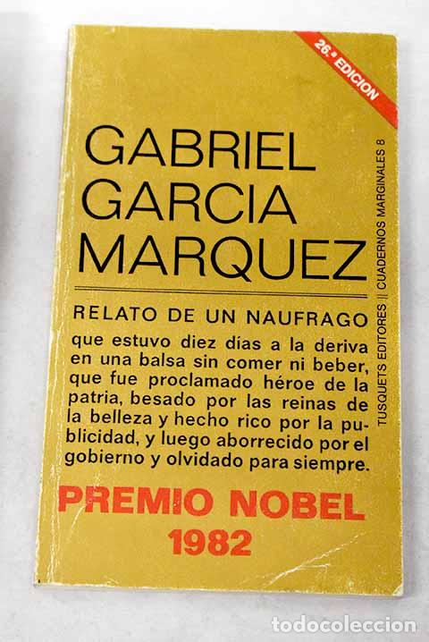 Libros: Relato de un n&aacute;ufrago - Garcia Marquez - Foto 1