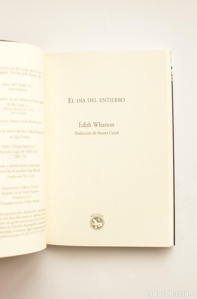 Libros: El d&iacute;a del entierro - WHARTON, Edith - Foto 2