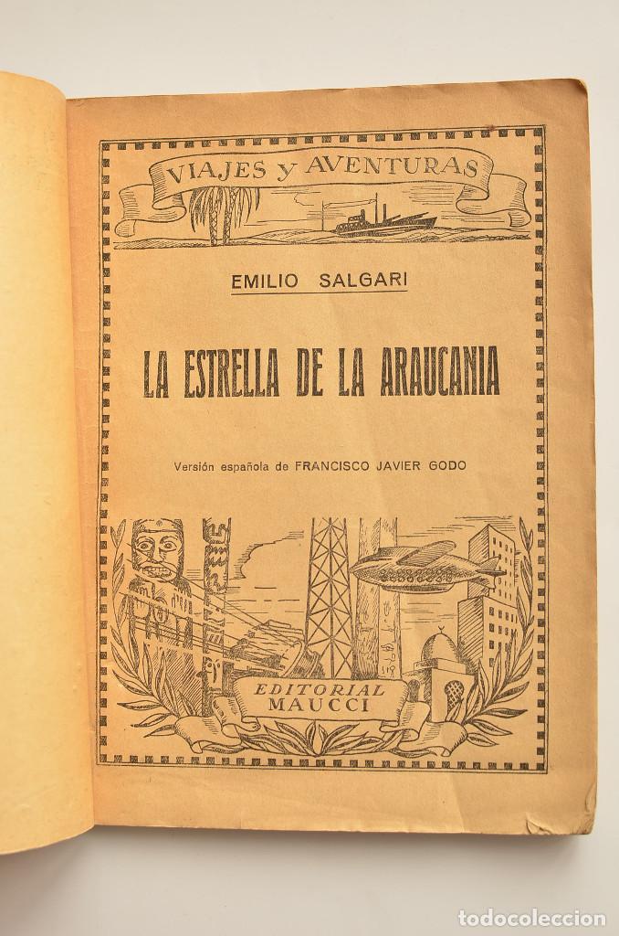 Libros: La estrella de la Araucania - SALGARI, Emilio - Foto 2