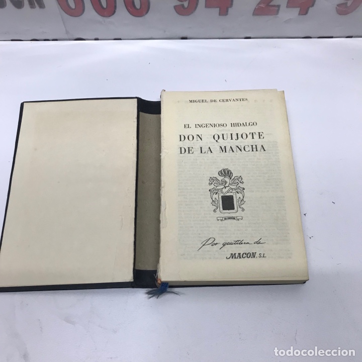 Libros: LIBRO DON QUIJOTE DE LA MANCHA - MACSON 1967 - Foto 2