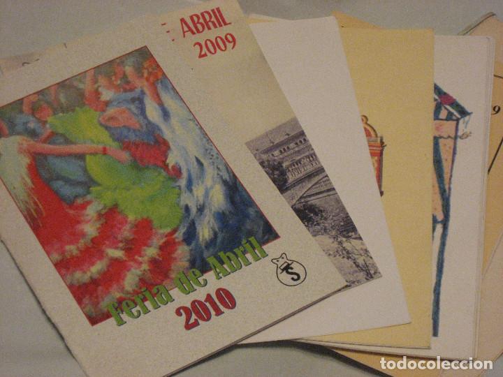 Livros em segunda m&atilde;o: LOTE DE 10 PREGONES DE LA CASETA DE FERIA LOS SOLEANOS A&Ntilde;OS 1998,1999,2002, 2003, 2004, 2007, 2008,