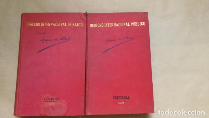 Libros: Derecho internacional p&uacute;blico. 2 tomos. - Marqu&eacute;s de Olivart. - Foto 3