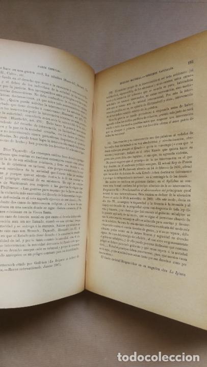 Libros: Derecho internacional p&uacute;blico. 2 tomos. - Marqu&eacute;s de Olivart. - Foto 6