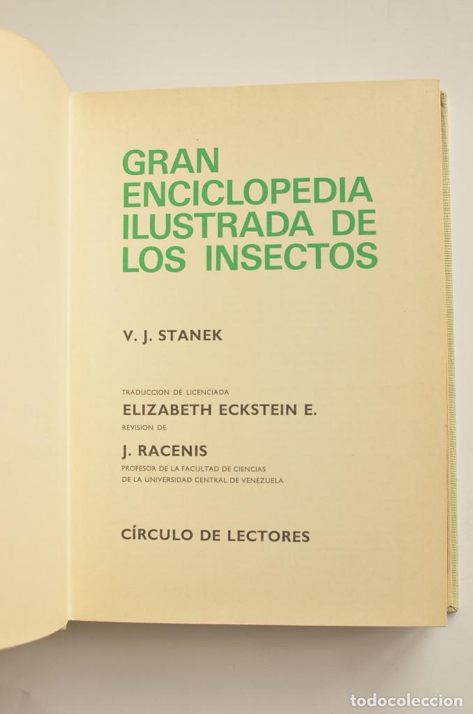 Libros: Gran enciclopedia ilustrada de los insectos - STANEK, V. J. - Foto 3