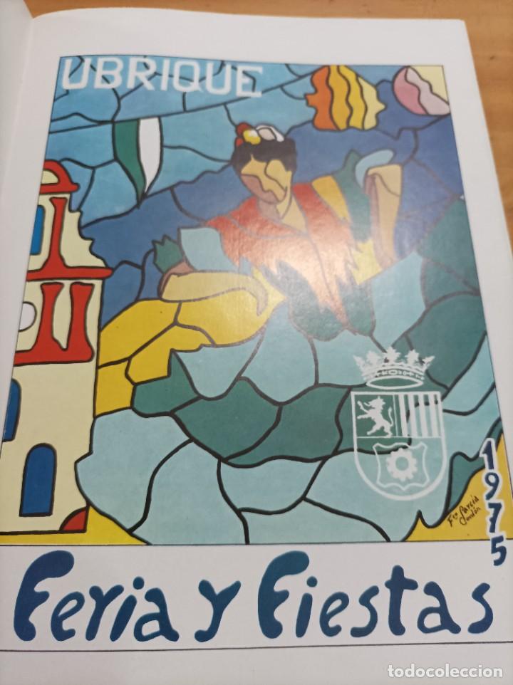 Libros: FERIA Y FIESTAS, UBRIQUE 1975. - Foto 2