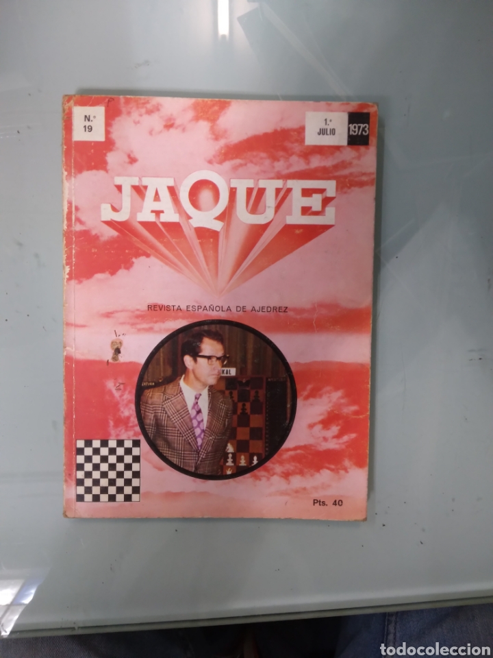Libros: Jaque, Revista espa&ntilde;ola.de.ajedrez, Jaque,1973 - Foto 1