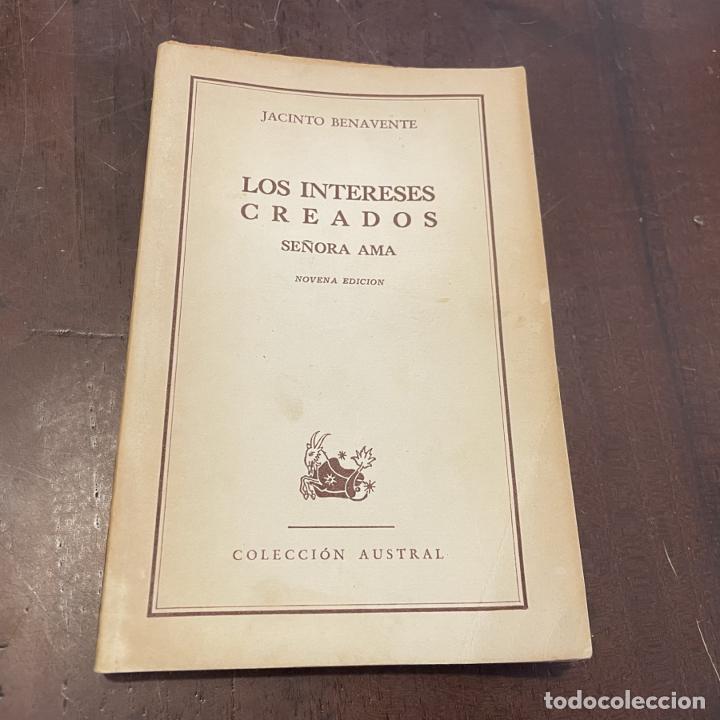 Libros: Los intereses creados. Se&ntilde;or ama - Jacinto Benavente - Foto 1
