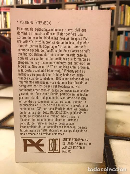Libros: Insurrecci&oacute;n. Liam O&acute;Flaherty. PEDIDO M&Iacute;NIMO 5&euro; - Foto 2
