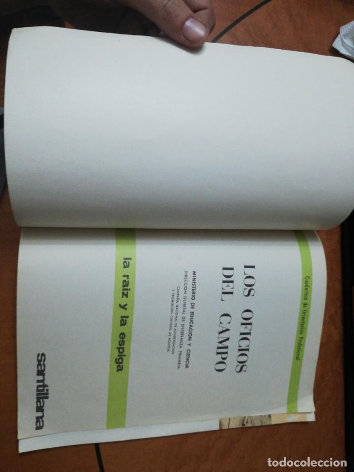 Libros: LOS OFICIOS DEL CAMPO. 4&ordf; EDICI&Oacute;N, 1970. SANTILLANA DE EDICIONES - Foto 2