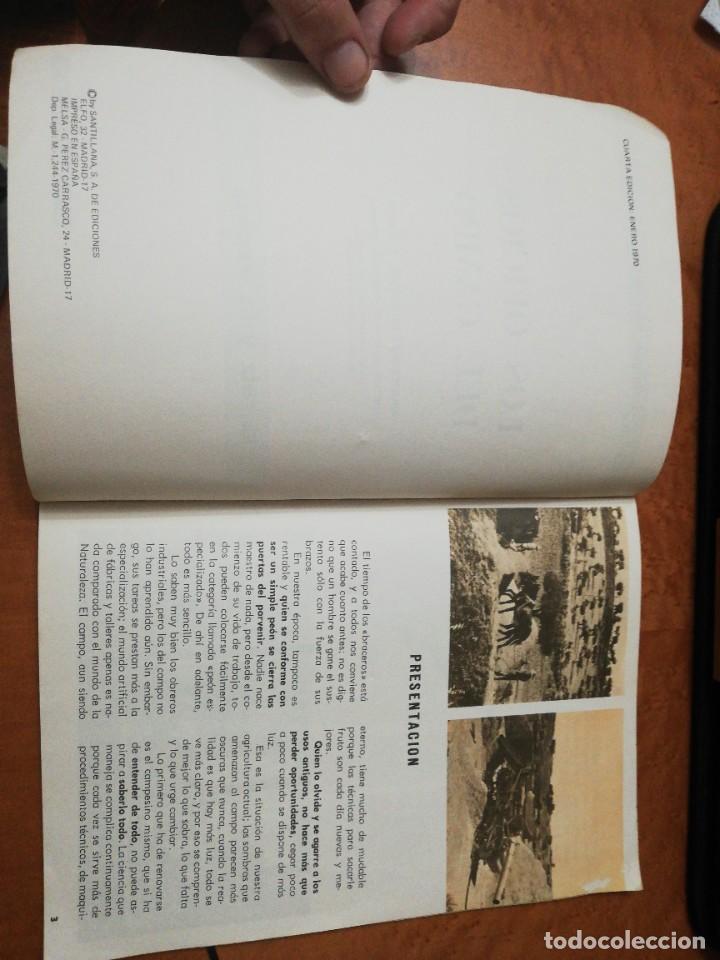Libros: LOS OFICIOS DEL CAMPO. 4&ordf; EDICI&Oacute;N, 1970. SANTILLANA DE EDICIONES - Foto 3