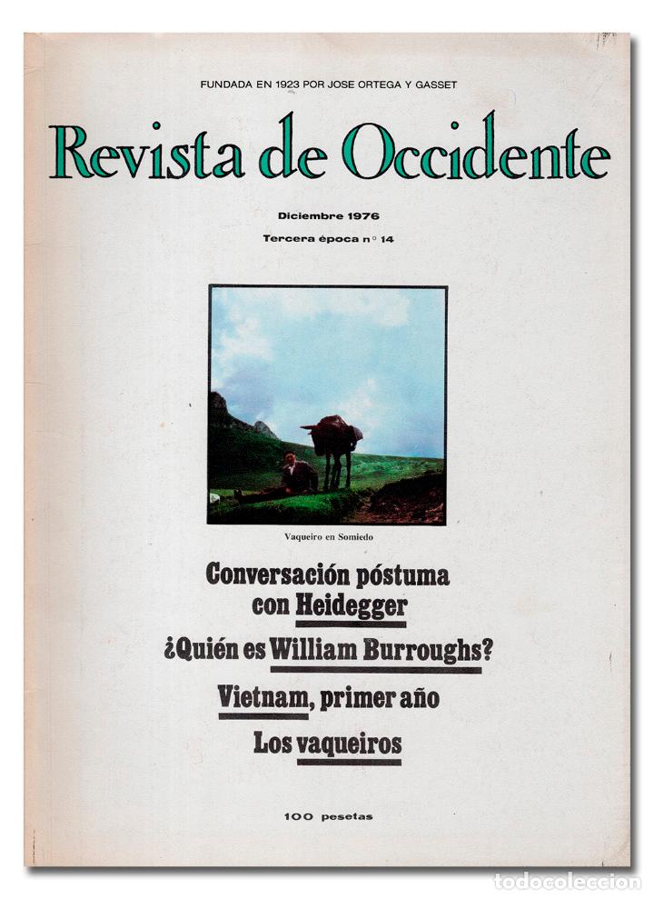 Libros: REVISTA DE OCCIDENTE - Foto 1