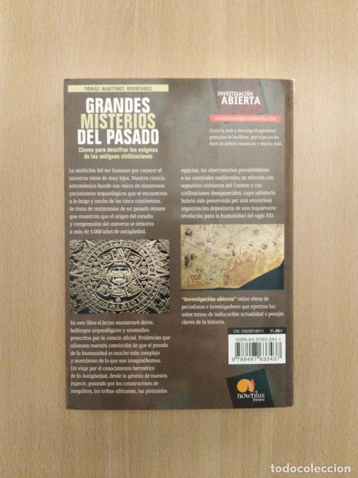 Libros: GRANDES MISTERIOS DEL PASADO. Tom&aacute;s Mart&iacute;nez Rodr&iacute;guez - Foto 2