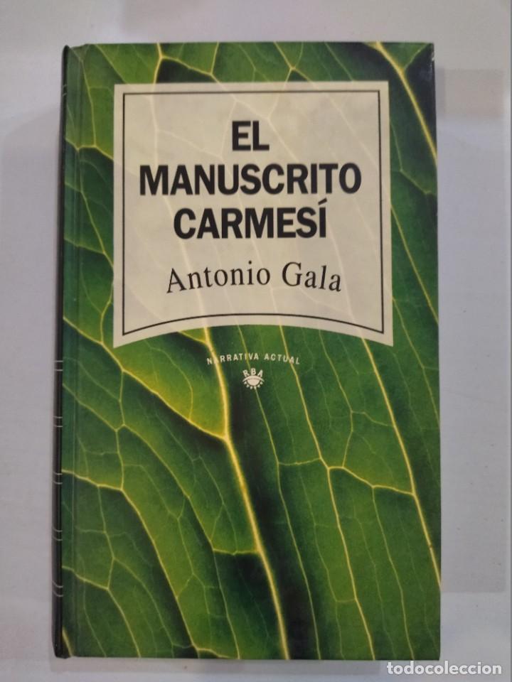 Libros: Antonio Gala - El manuscrito carmes&iacute; - Foto 1