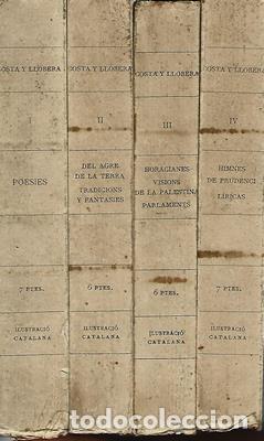 Libros: Obres completes de Miquel Costa y Llobera, 4 volums - Foto 1