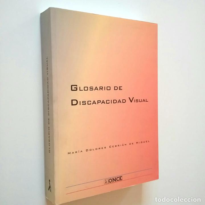 Libros: Mar&iacute;a Dolores Cebri&aacute;n de Miguel - Glosario de discapacidad visual - Foto 1