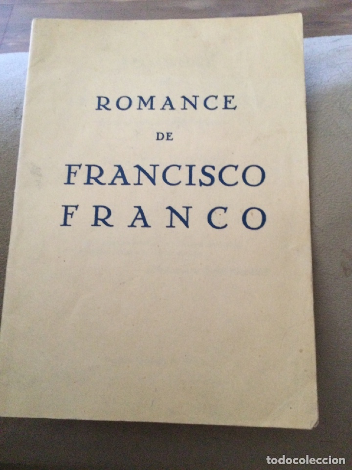 Libros: Romance De Francisco Franco - Foto 1