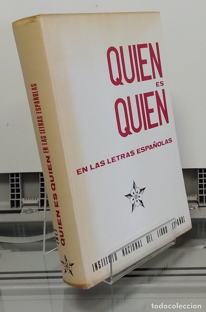 Libros: Qui&eacute;n es qui&eacute;n en las letras espa&ntilde;olas - vvaa - Foto 1