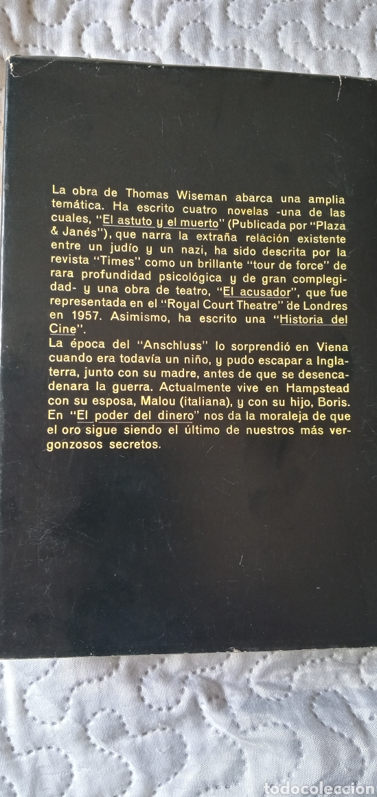 Libros: El poder del dinero.Thomas Wiseman.1976. - Foto 2