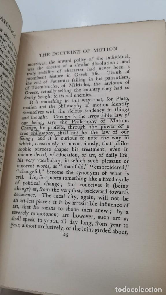 Libros: Plato and Platonism - Pater, Walter - Foto 3