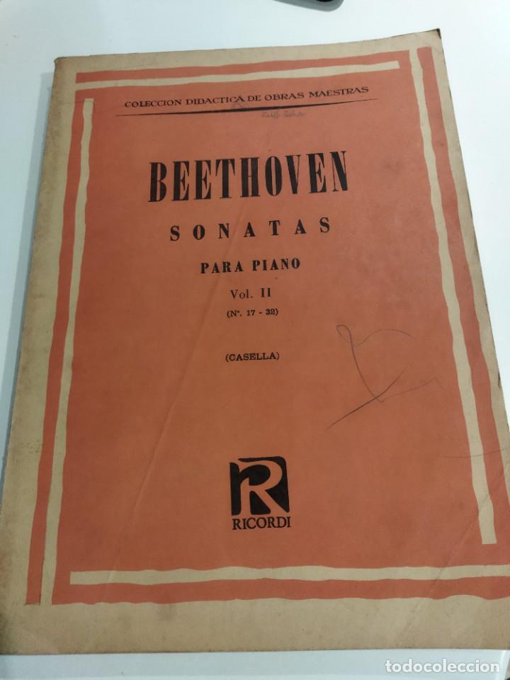 Libros: SONATAS PARA PIANO - BEETHOVEN, LUDWIG VAN - Foto 1