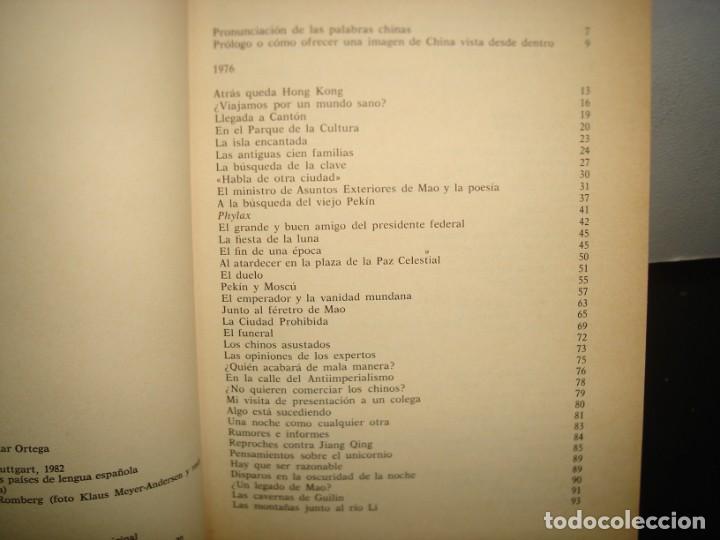 Libros: 23- CHINA VISTA DESDE DENTRO - ERWIN WICKERT - Foto 4