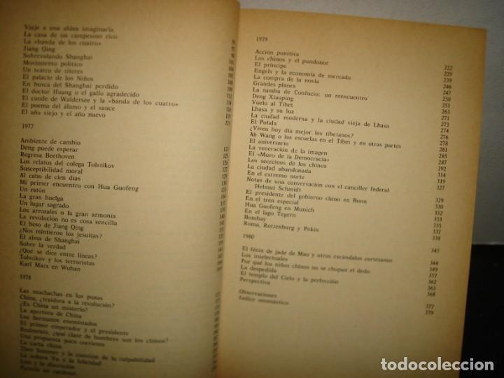 Libros: 23- CHINA VISTA DESDE DENTRO - ERWIN WICKERT - Foto 5