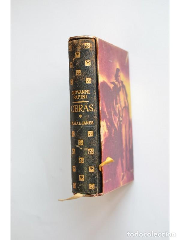 Libros: Giovanni Papini. Obras - PAPINI, Giovanni - Foto 1