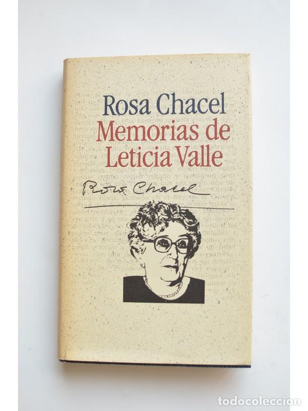 Libros: Memorias de Leticia Valle - CHACEL, Rosa - Foto 1