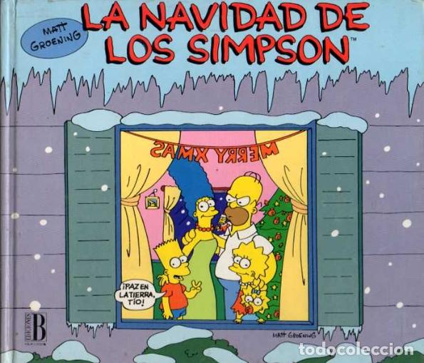 Libros: LA NAVIDAD DE LOS SIMPSONS. - GROENING, Matt. - Foto 1