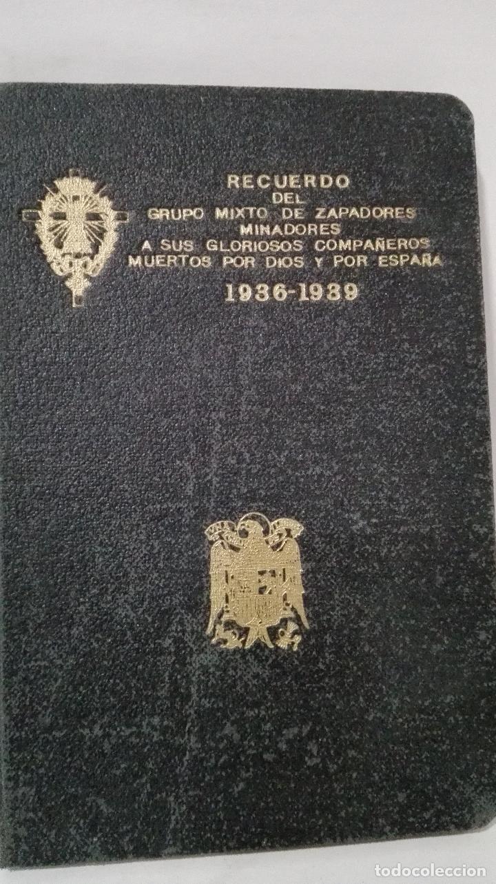 Libros: DEVOCIONARIO POPULAR-RECUERDO DEL GRUPO MIXTO DE ZAPADORES MINADORES A SUS GLORIOSOS COMPA&Ntilde;EROS MUER