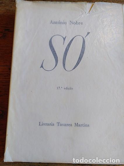 Libros: S&Oacute; - Ant&oacute;nio Nobre - Foto 1