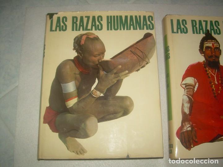 Libros: LAS RAZAS HUMANAS. 2 TOMOS I Y II. INSTITUTO GALLACH 1973. LIBRO - Foto 2