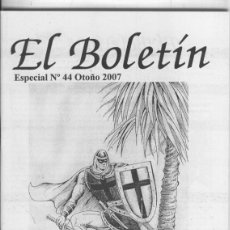 Libros: EL BOLETIN ESPECIAL NUMERO 044: EL GUERRERO DEL ANTIFAZ VOLUMEN 2 (OTOÑO 2007). Lote 348442978