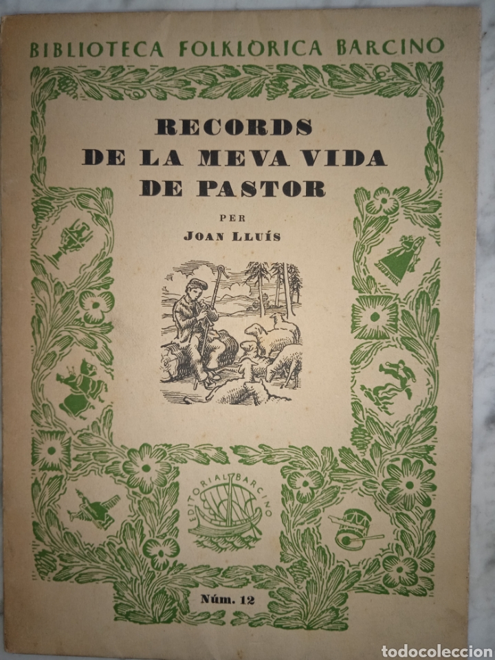 Libros: Joan Llu&iacute;s, Records de la meva vida de pastor - Foto 1