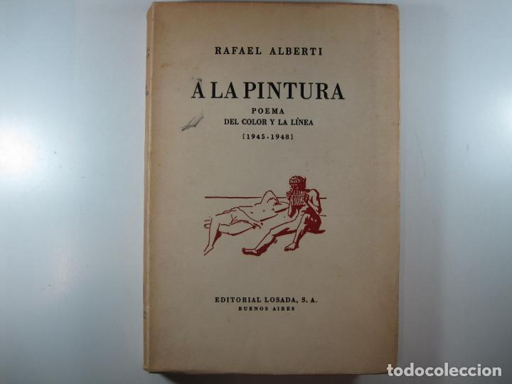 Libros: A LA PINTURA - ALBERTI, RAFAEL - Foto 2
