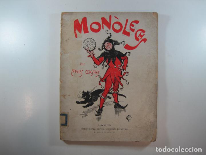 Libros: MON&Oacute;LECHS (SILUETAS BARCELONINAS) - MESTRES, APELES - Foto 1