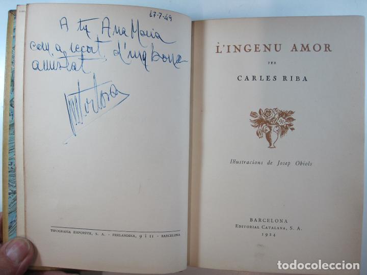 Libros: LINGENU AMOR - RIBA, CARLES - Foto 2